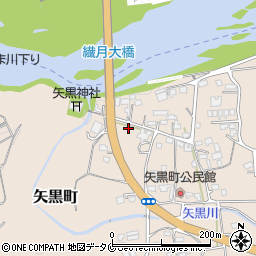 熊本県人吉市矢黒町1862周辺の地図
