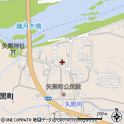 熊本県人吉市矢黒町1871-2周辺の地図