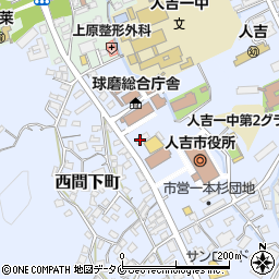 株式会社人吉新聞社周辺の地図