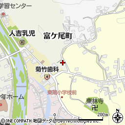 熊本県人吉市富ケ尾町1周辺の地図