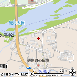 熊本県人吉市矢黒町1878-1周辺の地図