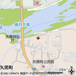 熊本県人吉市矢黒町1880-2周辺の地図