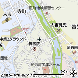 熊本県人吉市南町11周辺の地図