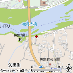 熊本県人吉市矢黒町1865-5周辺の地図