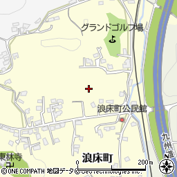 熊本県人吉市浪床町周辺の地図