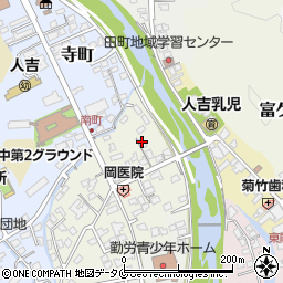 熊本県人吉市南町11-2周辺の地図