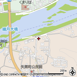 熊本県人吉市矢黒町2020周辺の地図