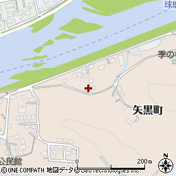 熊本県人吉市矢黒町1912-1周辺の地図