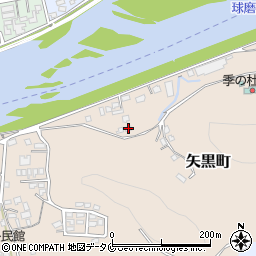 熊本県人吉市矢黒町1912-5周辺の地図