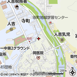 熊本県人吉市南町10周辺の地図