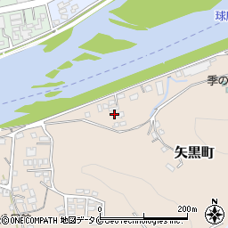 熊本県人吉市矢黒町1911-7周辺の地図