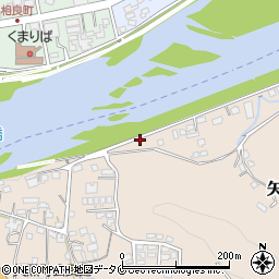 熊本県人吉市矢黒町1890周辺の地図
