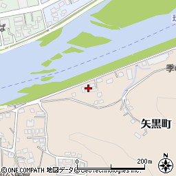 熊本県人吉市矢黒町1919-1周辺の地図