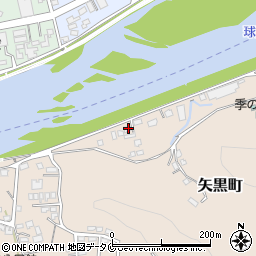熊本県人吉市矢黒町1925周辺の地図