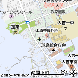 熊本県人吉市土手町26周辺の地図