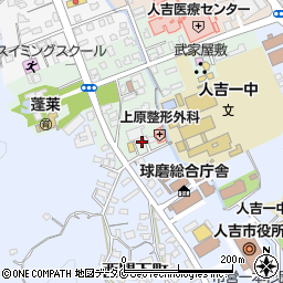 熊本県人吉市土手町27周辺の地図