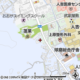 熊本県人吉市西間下町23周辺の地図
