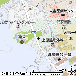 熊本県人吉市土手町7周辺の地図