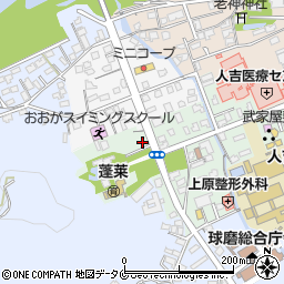 熊本県人吉市土手町3周辺の地図