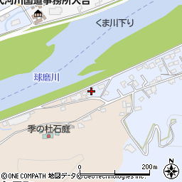 熊本県人吉市西間下町353周辺の地図