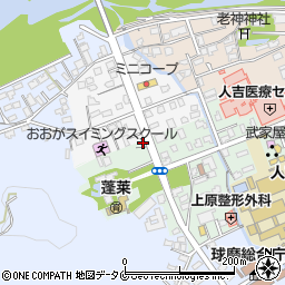 熊本県人吉市灰久保町23周辺の地図