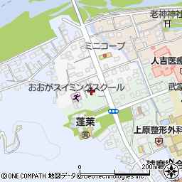 豊永販売店周辺の地図