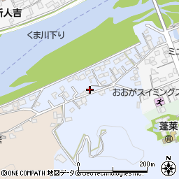 熊本県人吉市西間下町376周辺の地図
