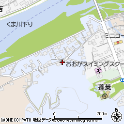熊本県人吉市西間下町356周辺の地図