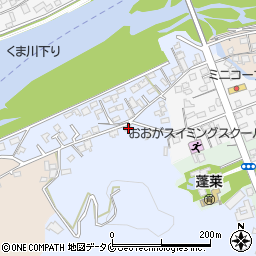熊本県人吉市西間下町381周辺の地図