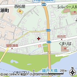熊本県人吉市相良町7-21周辺の地図