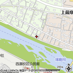 熊本県人吉市下薩摩瀬町400周辺の地図