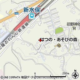 熊本県水俣市初野257-4周辺の地図