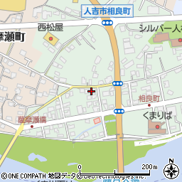 熊本県人吉市相良町7-17周辺の地図