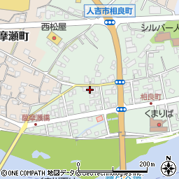 熊本県人吉市相良町7-16周辺の地図