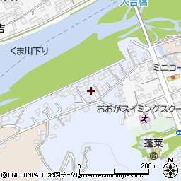 熊本県人吉市西間下町334周辺の地図