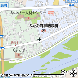 熊本県人吉市相良町1-1周辺の地図