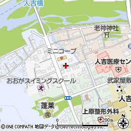 熊本県人吉市灰久保町11周辺の地図
