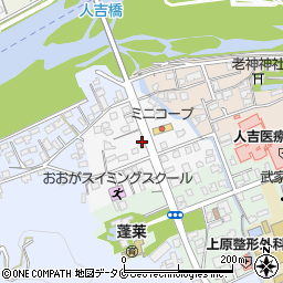 熊本県人吉市灰久保町10周辺の地図