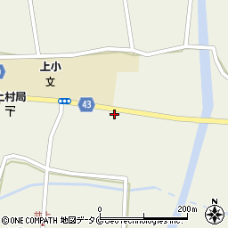 熊本県あさぎり町（球磨郡）上南周辺の地図