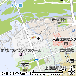 熊本県人吉市灰久保町15周辺の地図