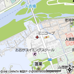 熊本県人吉市灰久保町8周辺の地図