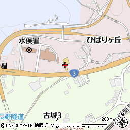 ＨｏｎｄａＣａｒｓ水俣水俣店周辺の地図