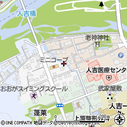 熊本県人吉市灰久保町15-3周辺の地図