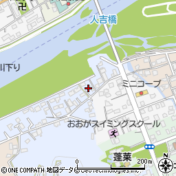 熊本県人吉市西間下町316周辺の地図