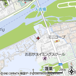 熊本県人吉市西間下町318周辺の地図