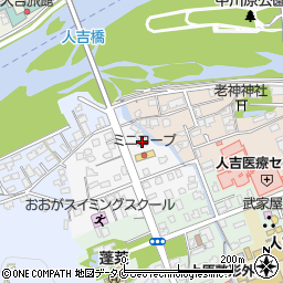 熊本県人吉市灰久保町3周辺の地図