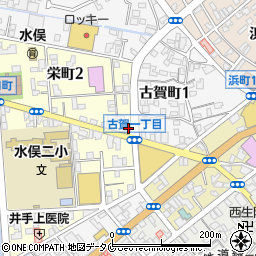 熊本県水俣市栄町2丁目3-45周辺の地図