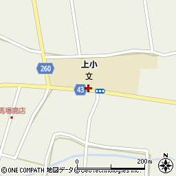 上小学校前周辺の地図