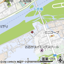 熊本県人吉市西間下町317周辺の地図