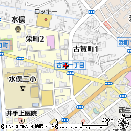 熊本県水俣市栄町2丁目3-3周辺の地図